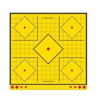 BIRCHWOOD CASEY Long Range Sight-In Target 5pk