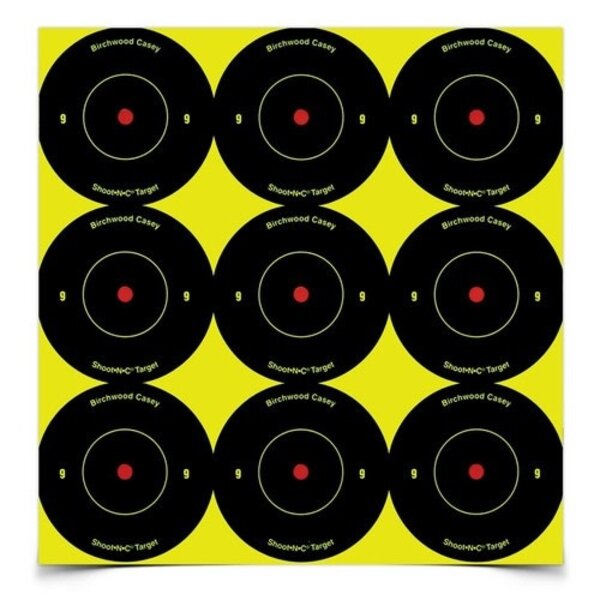 BIRCHWOOD CASEY Shoot-N-C 2" Bull's-Eye 108 pk