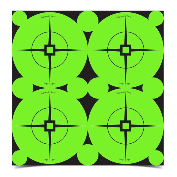 BIRCHWOOD CASEY Target Spots Green 3" 40 pk