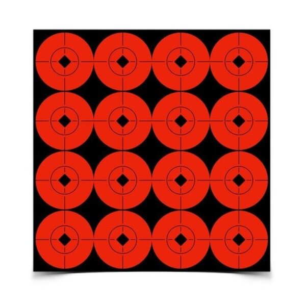 BIRCHWOOD CASEY Target Spots 1.5" Orange 160 pk