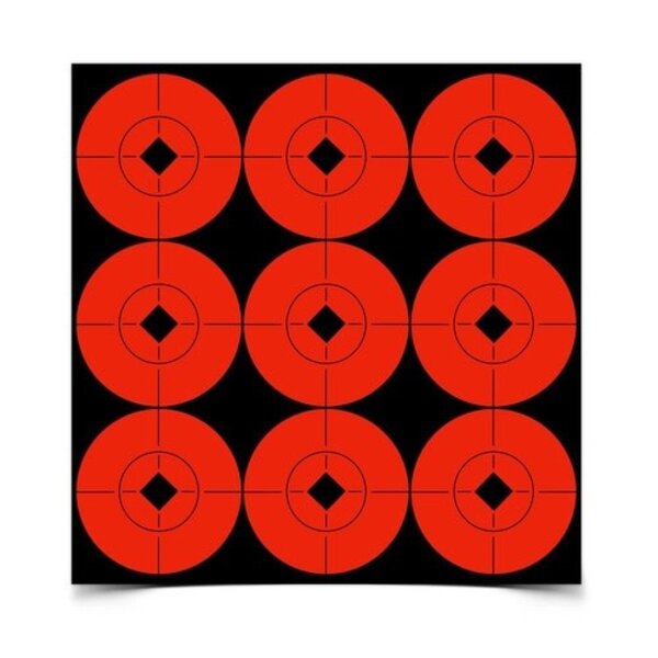 BIRCHWOOD CASEY Target Spots Orange 2" 90 Targets