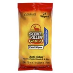 WILDLIFE RESEARCH Scent Killer Gold Field Wipes 24 pk