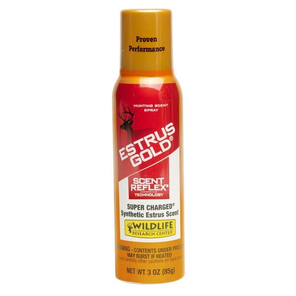 WILDLIFE RESEARCH Estrus Gold Synthetic Spray Can 3 oz