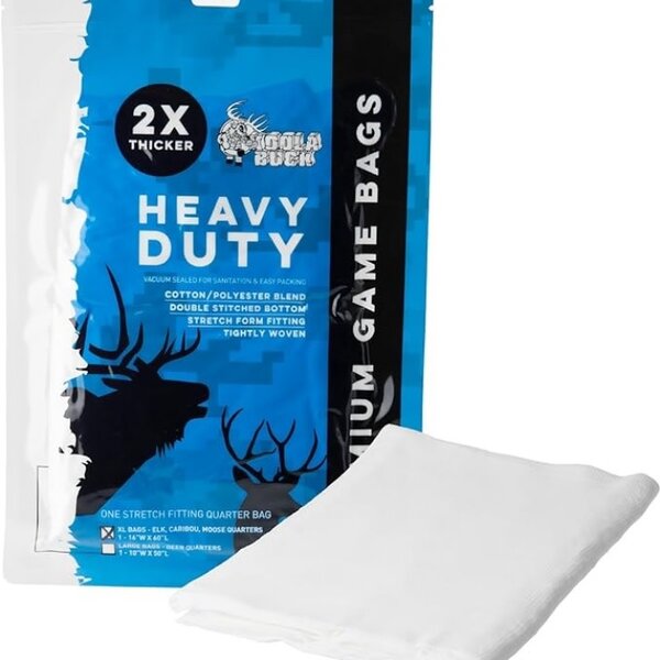 KOOLA BUCK Premium Heavy Duty Elk Quarter Game Bag Single