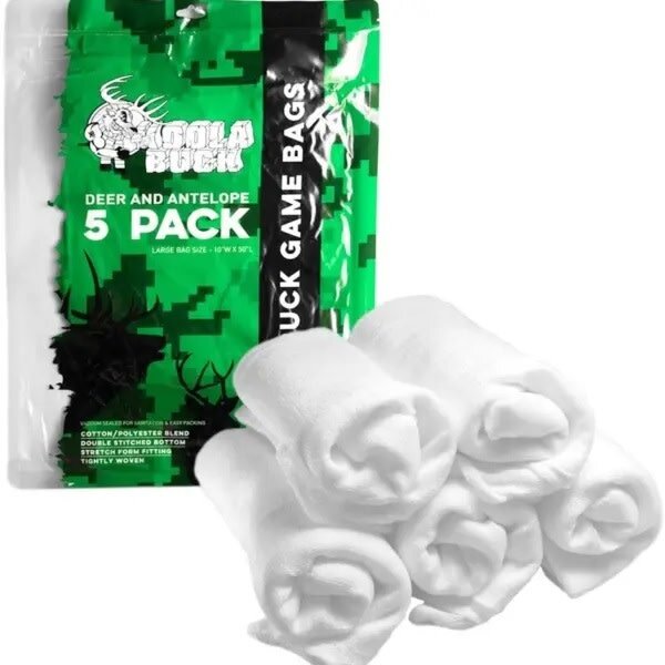 KOOLA BUCK Large Game Bags for Deer & Antelope 5 pk