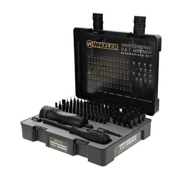 WHEELER 100 Piece Professional FAT Wrench Screwdriver Set