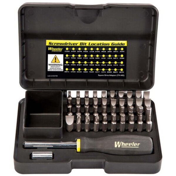 WHEELER 43 Piece Professional Gunsmithing Screwdriver Set
