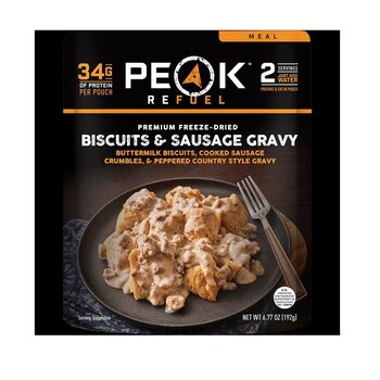 PEAK REFUEL Buscuits & Sausage & Gravy Meal
