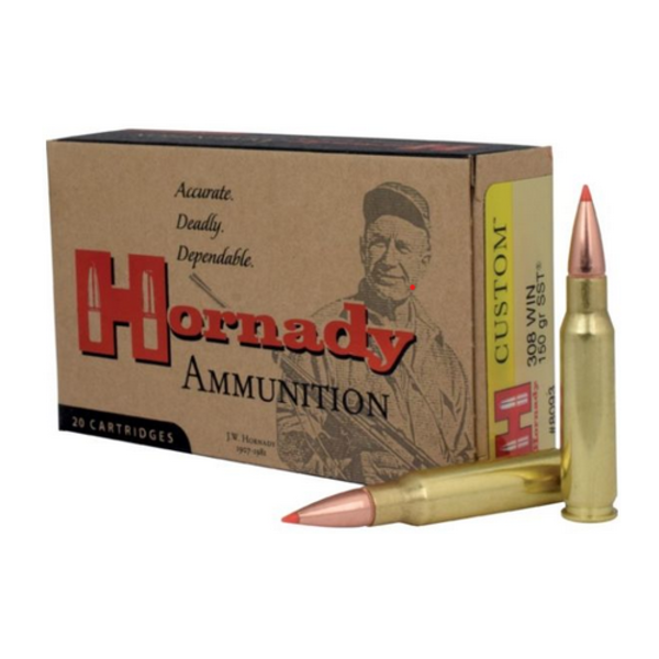 HORNADY 308 WIN 150gr SST CUSTOM 20ct