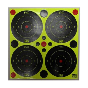 PRO-SHOT 3" Splatter Shot Green Bullseye w/Plasters