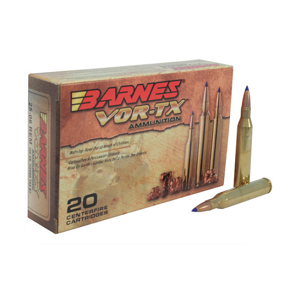 BARNES 25-06 Rem 100gr TTSX BT VOR-TX 20ct