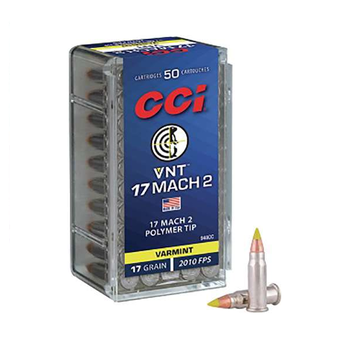CCI 17 MACH 2 VNT 17gr 50ct