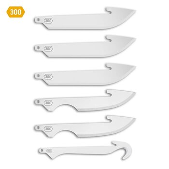OUTDOOR EDGE 3.0" RazorSafe System Blade Combo Set 6 pk