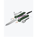 BENCHMADE OSBORNE REVERSE TANTO Green