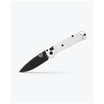 BENCHMADE MINI BUGOUT AXIS S30V DROP POINT White Grivory