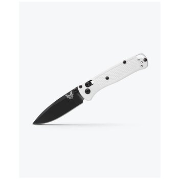 BENCHMADE MINI BUGOUT AXIS S30V DROP POINT White Grivory