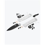 BENCHMADE MINI BUGOUT AXIS S30V DROP POINT White Grivory