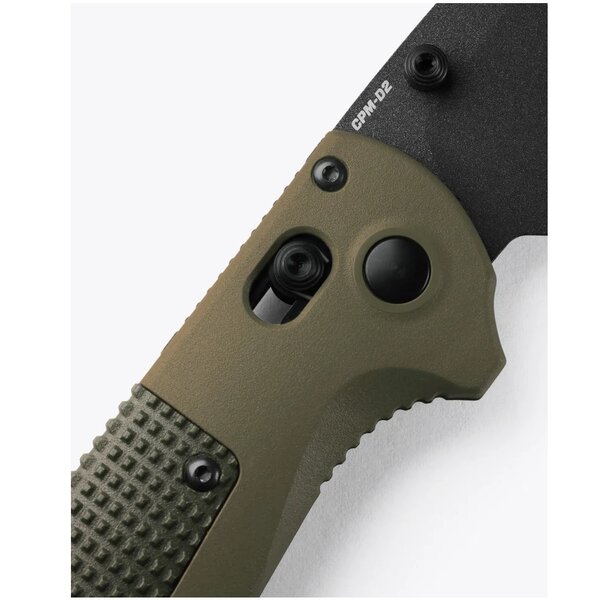 BENCHMADE REDOUBT AXIS D2 TANTO Green Grivory