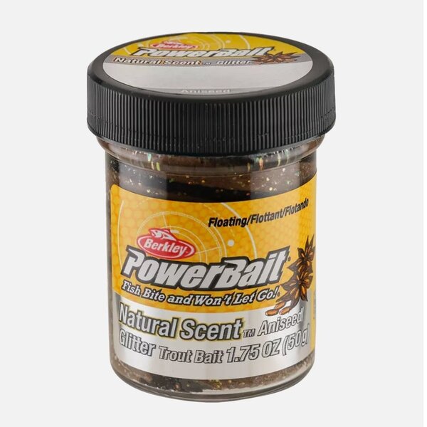 BERKLEY Powerbait Natural Glitter Trout Bait