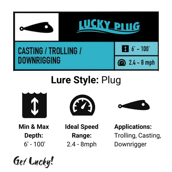LUCKY BUG Lucky Plug 2.75" (Small)