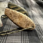 WICKED KNIVES CUSTOM HANDMADE SKINNER w/SHEATH