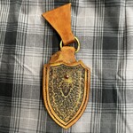 WIKED KNIVES CUSTOM HANDMADE SKINNER w/SHEATH