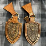 WICKED KNIVES CUSTOM HANDMADE SKINNER w/SHEATH