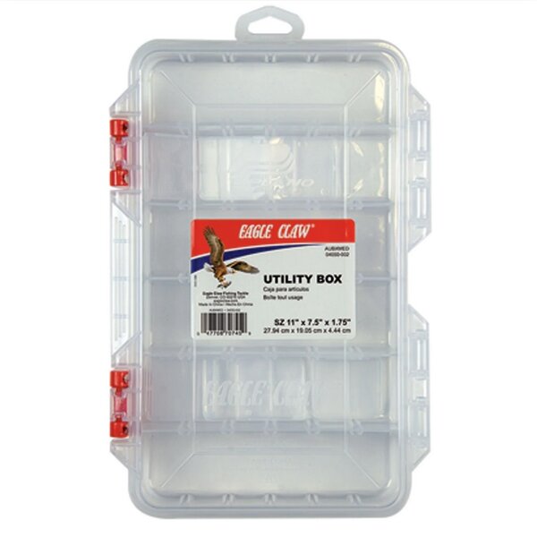 EAGLE CLAW Utility Box 11" X 71/2" X 1 3/4"