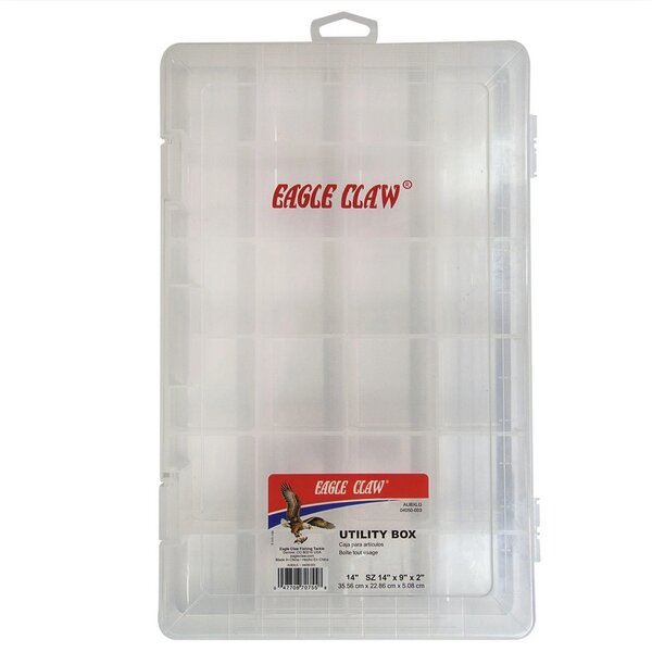 EAGLE CLAW Utility Tackle Kit Box 14" x 9" x 2"