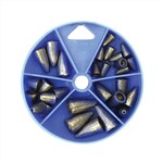 EAGLE CLAW Worm Weight Sinker Assortment
