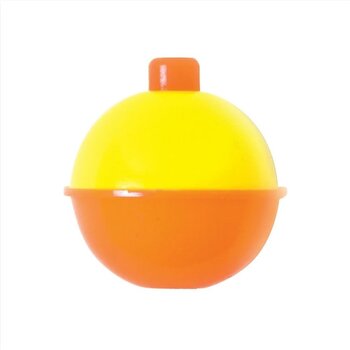 EAGLE CLAW Snap-On Float Orange/Yellow 2pk