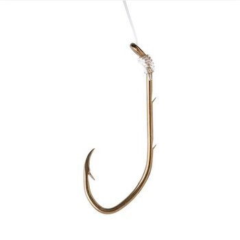 EAGLE CLAW Pro-V Bend Baitholder Snell Hook Bronze
