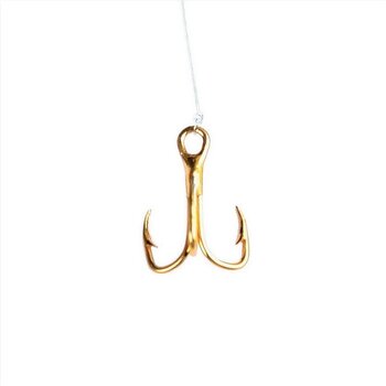 EAGLE CLAW Straight Treble Snell Hook 18"