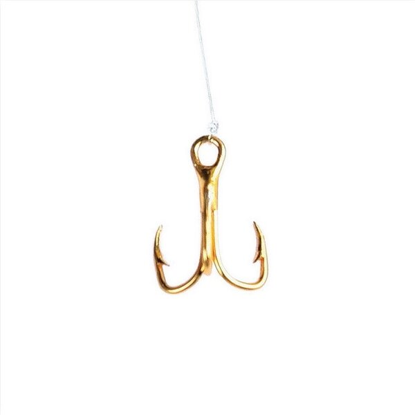 EAGLE CLAW Straight Treble Snell Hook 18"