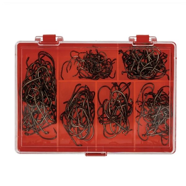 EAGLE CLAW Baitholder Hook Assortment Bronze
