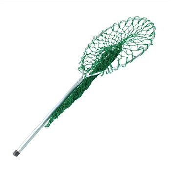 EAGLE CLAW Aluminum Green Mesh Landing Net 18" Handle
