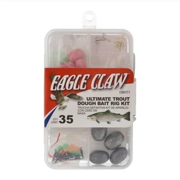 EAGLE CLAW Ultimate Trout Dough Bait Rig Kit