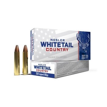 NOSLER 350 Legend 180gr Straight-Wall Whitetail Country 20ct