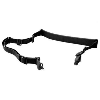 CADEX MILITARY GRADE PADDED RIFLE SLING w/Push Button Swivels Black