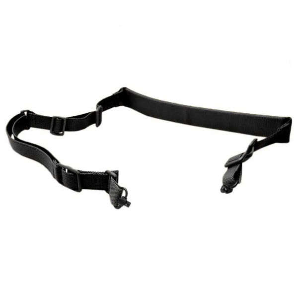 CADEX MILITARY GRADE PADDED RIFLE SLING w/Push Button Swivels Black