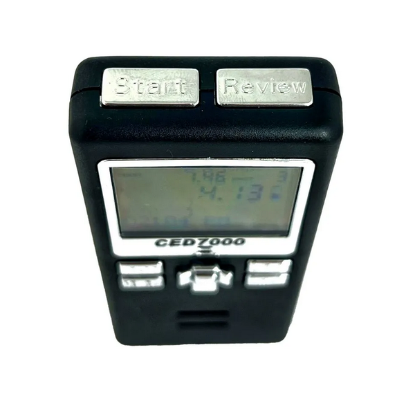 COMPETITIVE EDGE DYNAMICS CED7000 SHOT TIMER TACTICAL Black c/w silicone case