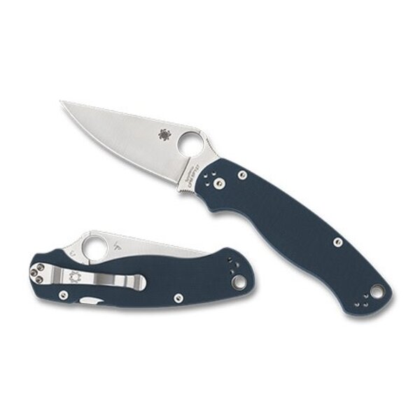 SPYDERCO PARA MILITARY 2 Cobalt Blue G-10