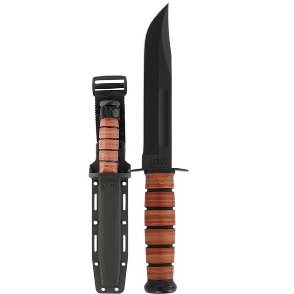 KA-BAR US Army Utility Straight with Plastic Sheath