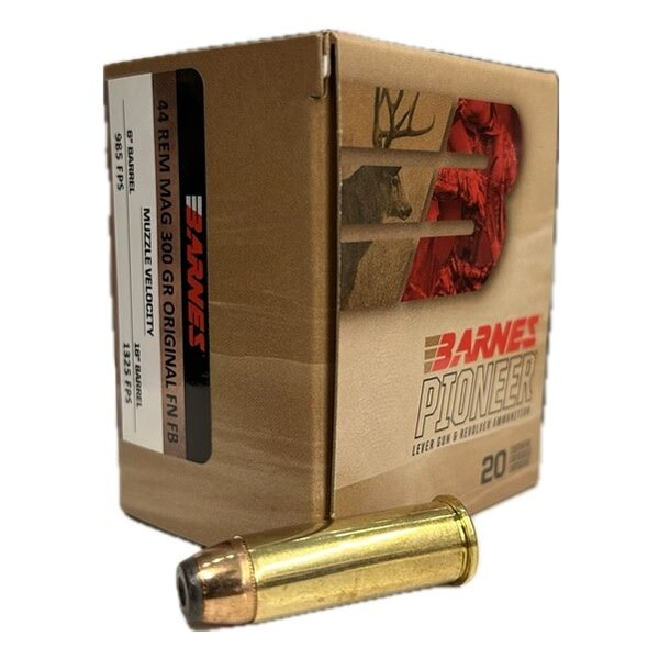 BARNES PIONEER 44 MAG 300gr ORIGINAL FN FB 20ct