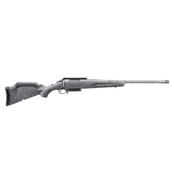 RUGER American Gen II 243 Win Gun Metal/Gry Splatter 20"