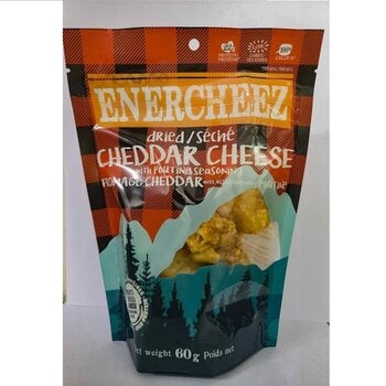 Enercheez CHEESE SNACK Cheddar w Poutine Seasoning
