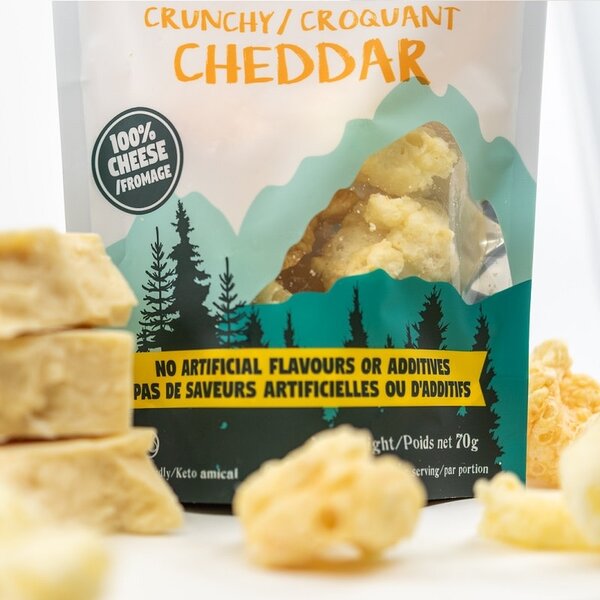 Enercheez CHEESE SNACK CRUNCHY Cheddar