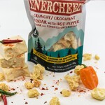 Enercheez CHEESE SNACK CRUNCHY Cheddar w Hot Pepper