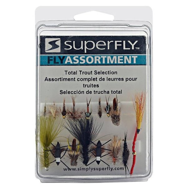 SUPERFLY Total Trout Fly Assortment