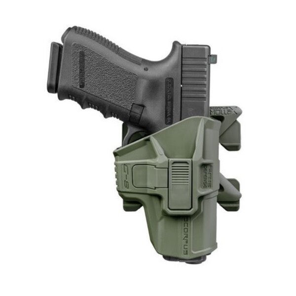 FAB DEFENSE Scorpus MX Level 2 Retention Holster Glock Right Hand Green